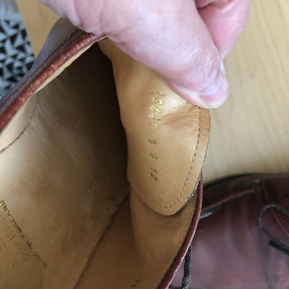 GRENSON Leather Oxford Shoes Men’s size 9 Brown Lace Up